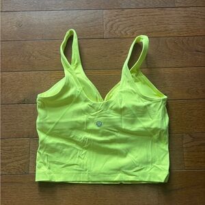 Lululemon Neon Yellow Align Tank